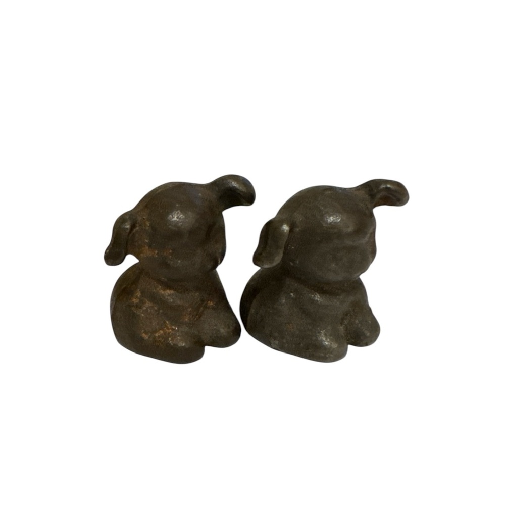 Vintage Cast Iron Puppy Dog Paperweights
Set of 2 - Picture 3 of 8